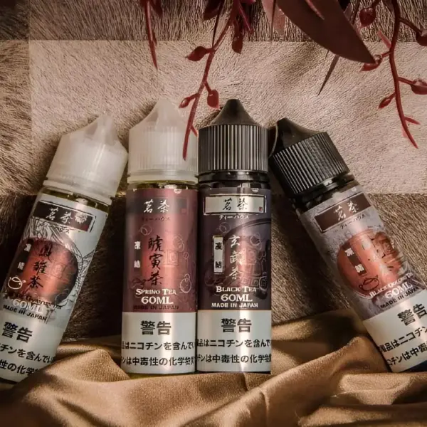 茗茶系列煙油 茶味煙油 30ML/60ML菸油 日本進口 0% 711到付