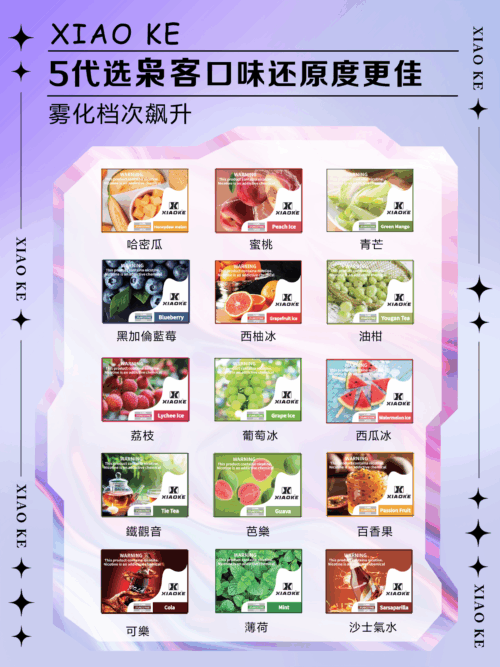 梟客煙彈 XIAOKE五代電子煙煙彈 五代菸彈 通用悅刻 RELX四代五代主機 台灣電子煙批發