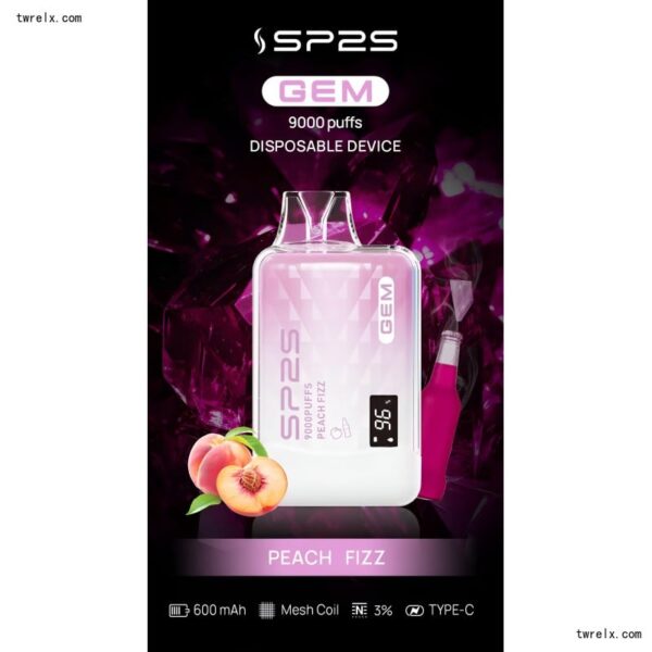全新上市 SP2S 9000 PUFFS 思博睿一次性拋棄式電子煙