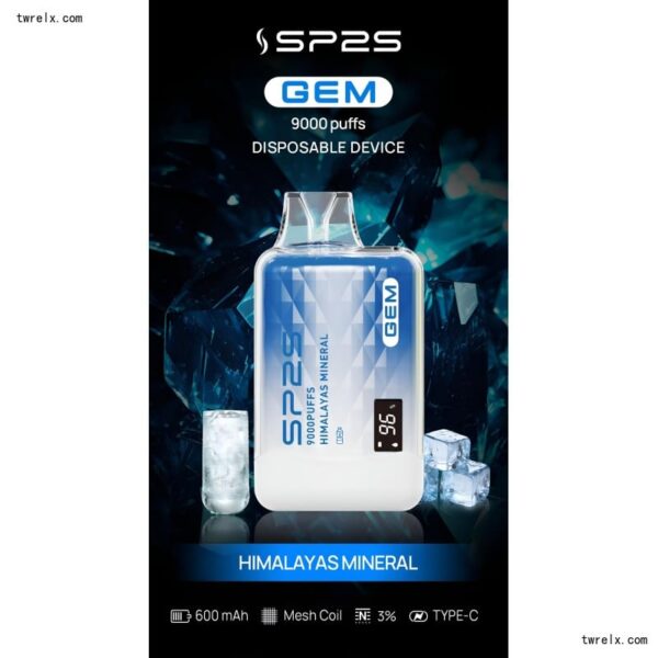 全新上市 SP2S 9000 PUFFS 思博睿一次性拋棄式電子煙