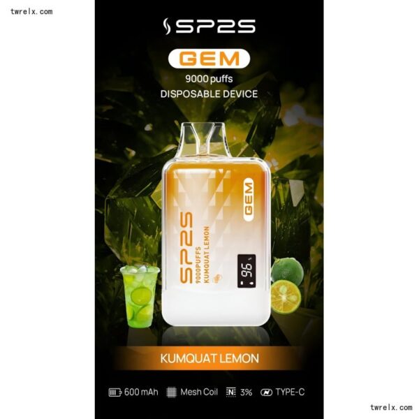 全新上市 SP2S 9000 PUFFS 思博睿一次性拋棄式電子煙