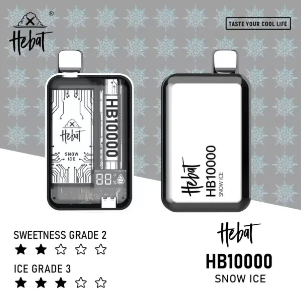 喜貝一次性電子煙/Hebat 10000 puffs 超大容量/拋棄式電子菸/台灣電子煙批發 711到付