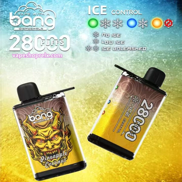 Bang 28000 Puffs拋棄式電子煙 可定製冰控一次性霧化棒 台灣電子煙批發
