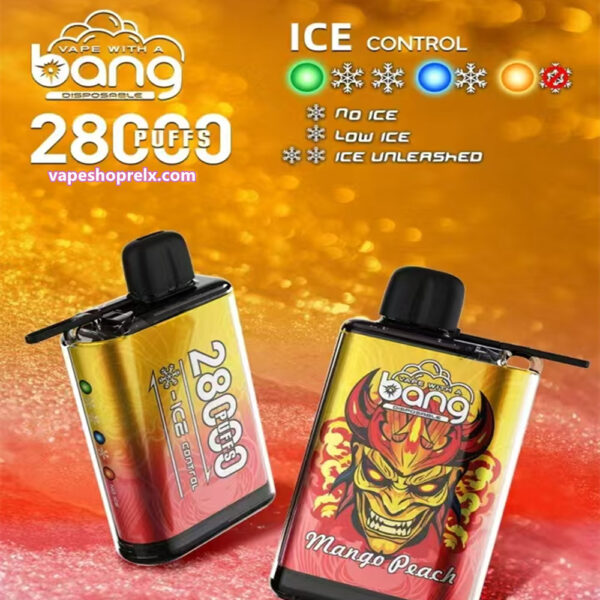 Bang 28000 Puffs拋棄式電子煙 可定製冰控一次性霧化棒 台灣電子煙批發