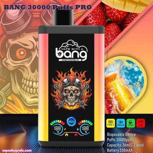 Bang 30000 Puffs PRO一次性電子煙 獨特雙口味設計 超大容量 爆款 台灣電子煙批發
