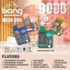 Bang BOX 9000 Puffs 拋棄式電子煙/一次性霧化棒/炫彩外觀/LED顯示 台灣電子煙批發