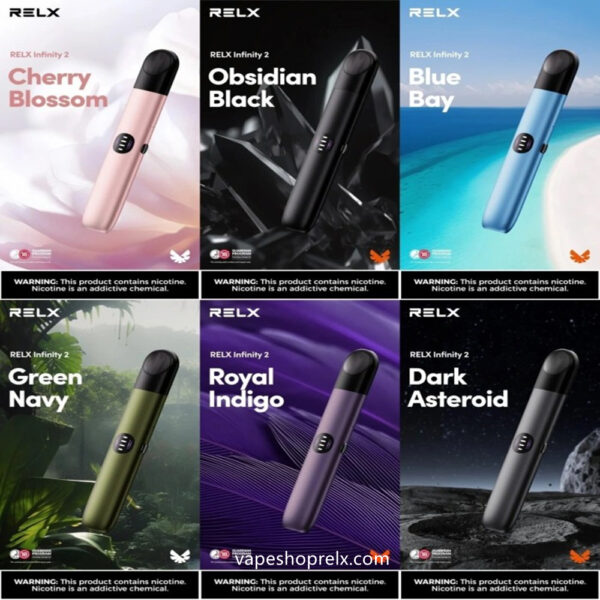 悅刻無限6代主機 RELX Infinity 2 多檔可調節煙量/通用Relx 4/5代煙彈/全新爆款