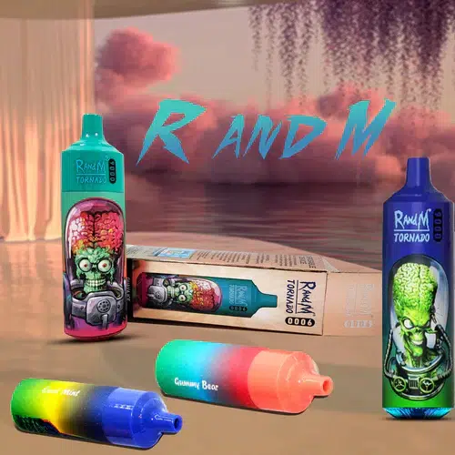 Randm 9000 Puffs 龍捲風拋棄式電子煙 一次性霧化棒 歐美爆款