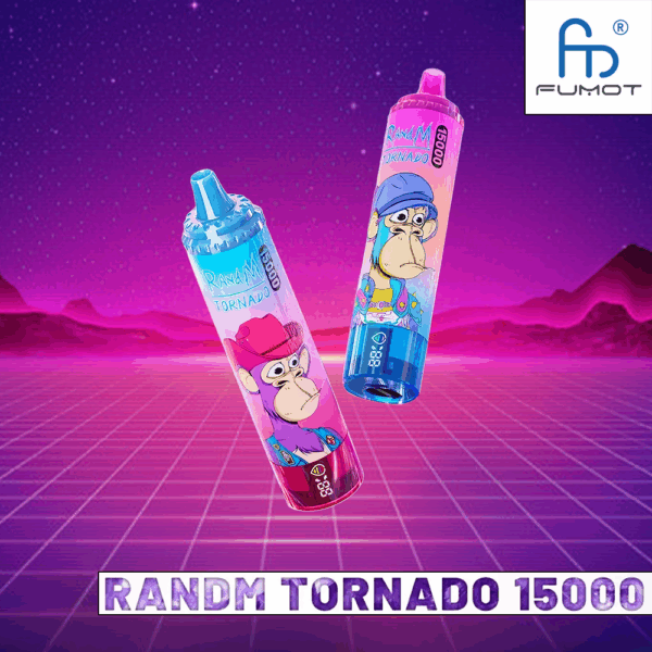 拋棄式電子煙 FUMOT RandM 15000 Puffs 歐美爆款