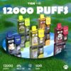 TISIC貓 12000 Puffs 貓咪拋棄式電子煙 一次性主機