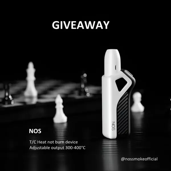 NOSSMOKE NOS 加熱煙機 通用IQOS3.0版本 自主調節溫度 台灣電子菸批發