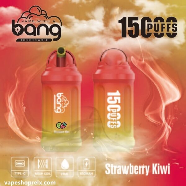 Bang cup 15000 Puffs 奶茶杯一次性拋棄式電子煙 個性外觀/口味豐富 全新爆款