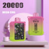 Bang Wheel 20000 Puffs 拋棄式電子煙 超大容量可充電霧化棒 歐美爆款
