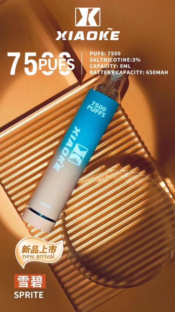 xiaoke 7500 puffs 梟客一次性電子煙 大容量拋棄式煙桿