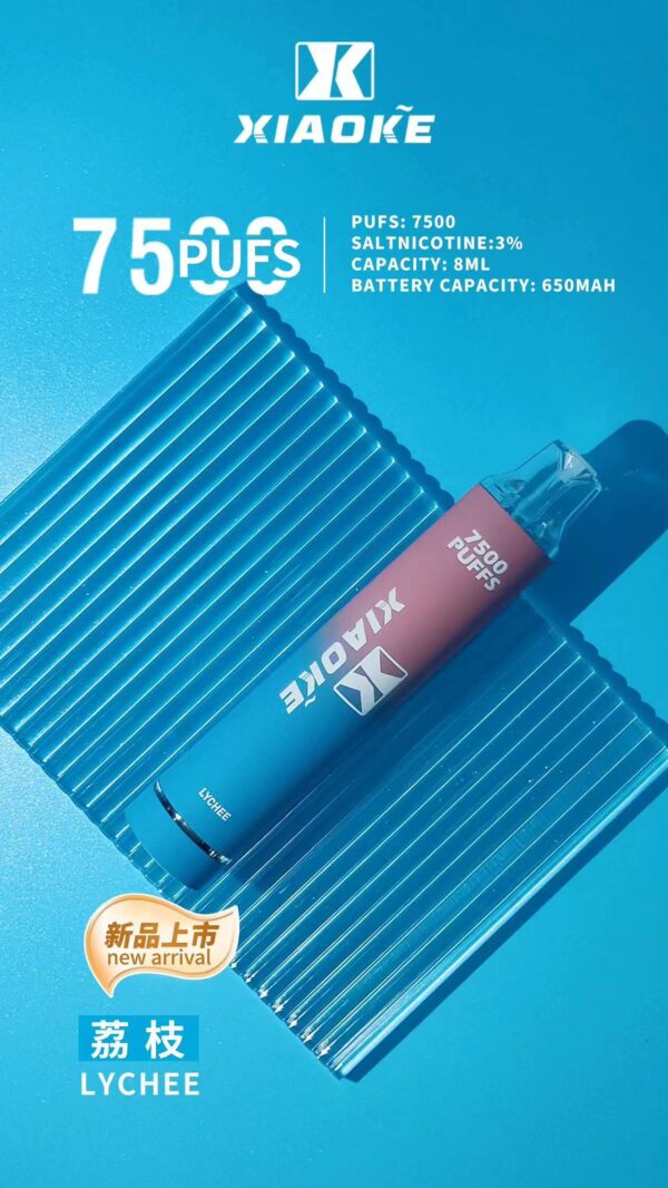 xiaoke 7500 puffs 梟客一次性電子煙 大容量拋棄式煙桿