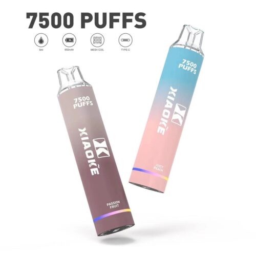xiaoke 7500 puffs 梟客一次性電子煙 大容量拋棄式煙桿