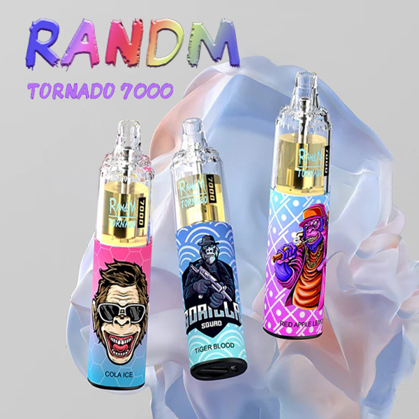 Randm Tornado 7000 Puffs 龍捲風拋棄式電子煙 歐美爆款