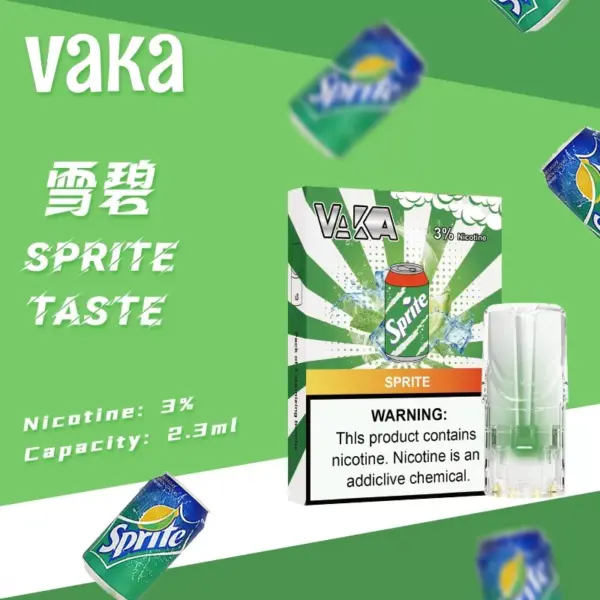 VAKA煙彈 一代七彩發光煙彈 通配SP2S Relx悅刻一代煙桿 台灣電子菸批發 711到付