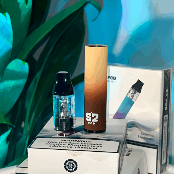 將軍 S2 POD 0.8Ω 小煙主機 空煙彈 一盒三顆 注油主機 換彈式 711到付