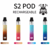 將軍 S2 POD 0.8Ω 小煙主機 空煙彈 一盒三顆 注油主機 換彈式 711到付