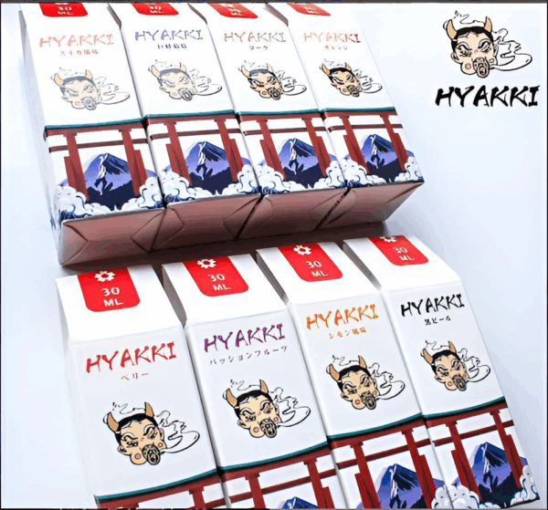 【小煙油】HYAKKI（哈亞齊）30ML/35mg 日系進口煙油 台灣現貨 711到付