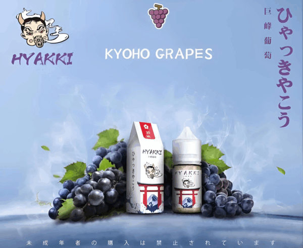【小煙油】HYAKKI（哈亞齊）30ML/35mg 日系進口煙油 台灣現貨 711到付