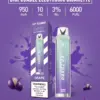 VP Turbo 6000 Puffs 拋棄式電子煙 一次性霧化桿