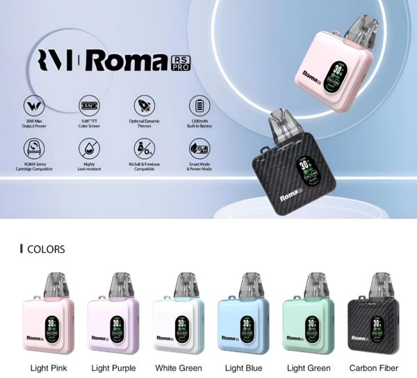 ROMA RS PRO 注油主機 羅馬小煙主機 (通用OXVA XLIM SQ PRO 小蠻牛空倉)
